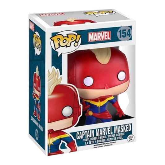 Funko Pop ! Marvel 154 Captain Marvel masked