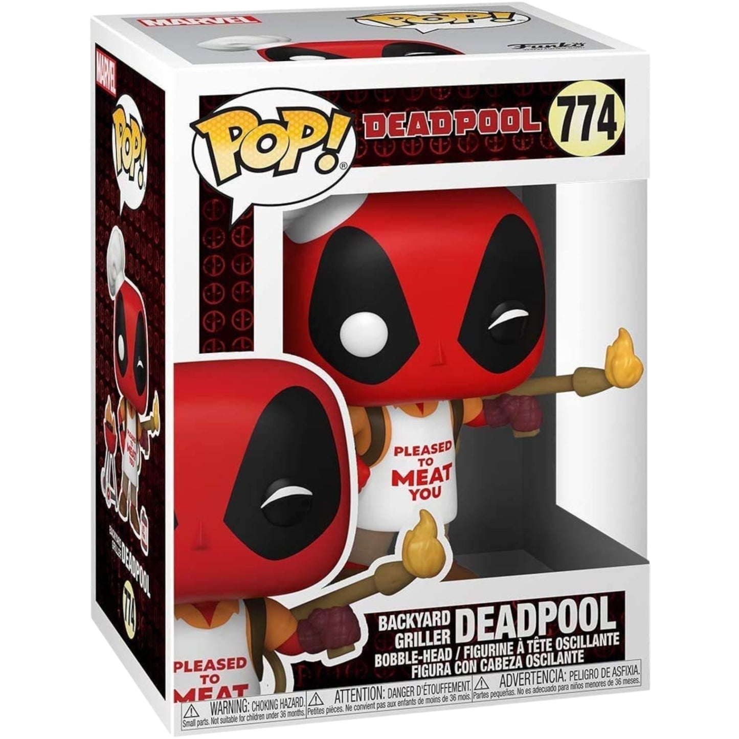 Funko Pop ! Marvel 774 Backyard Griller Deadpool
