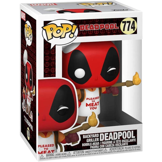 Funko Pop ! Marvel 774 Backyard Griller Deadpool