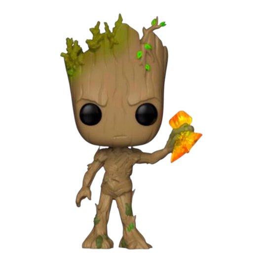 Funko Pop ! Marvel 416 Groot with stormbreaker