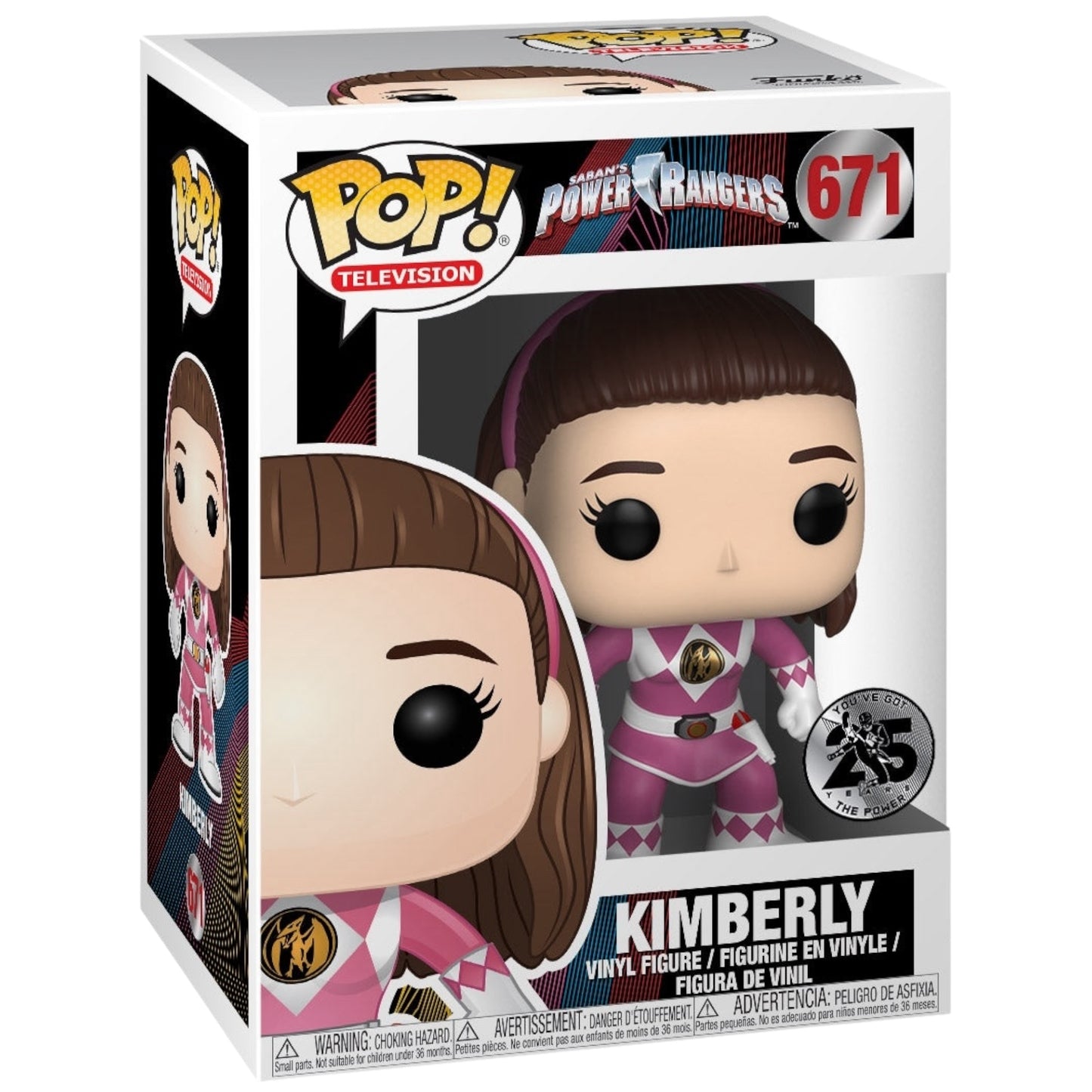 Funko Pop ! TV 671 Kimberley (pink ranger)