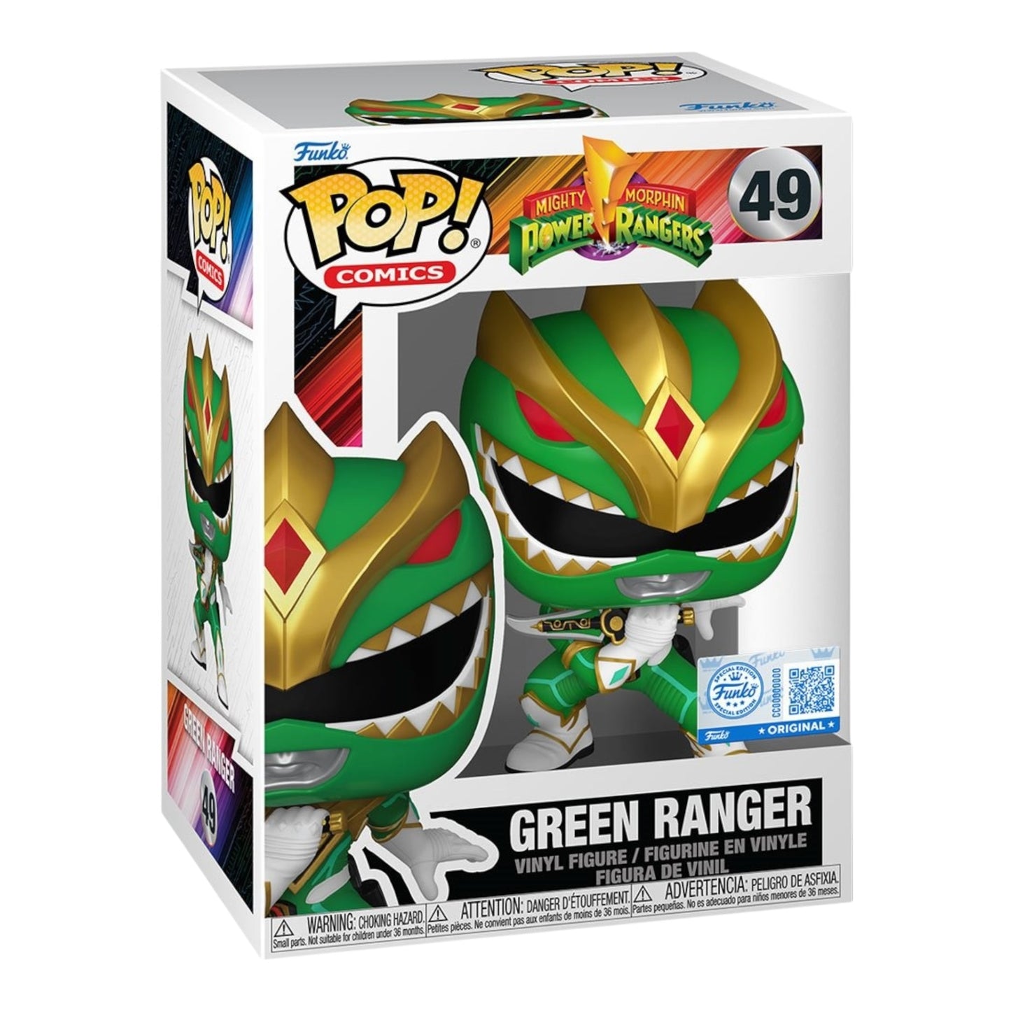 Funko Pop ! Comics 49 Green Light Ranger