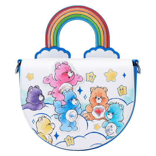 Loungefly Care Bears Rainbow Handle Crossbody