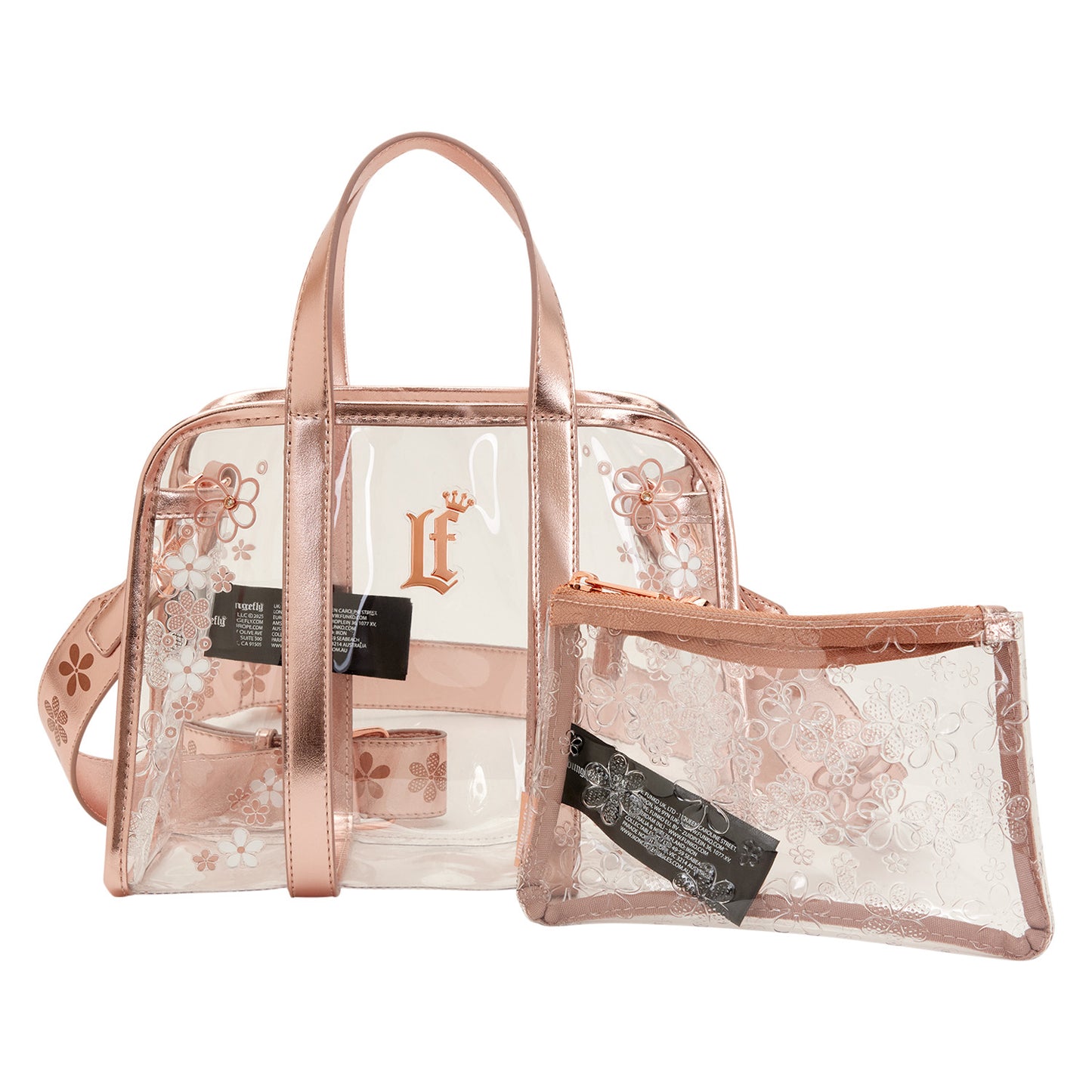 Loungefly Clear Floral Crossbody