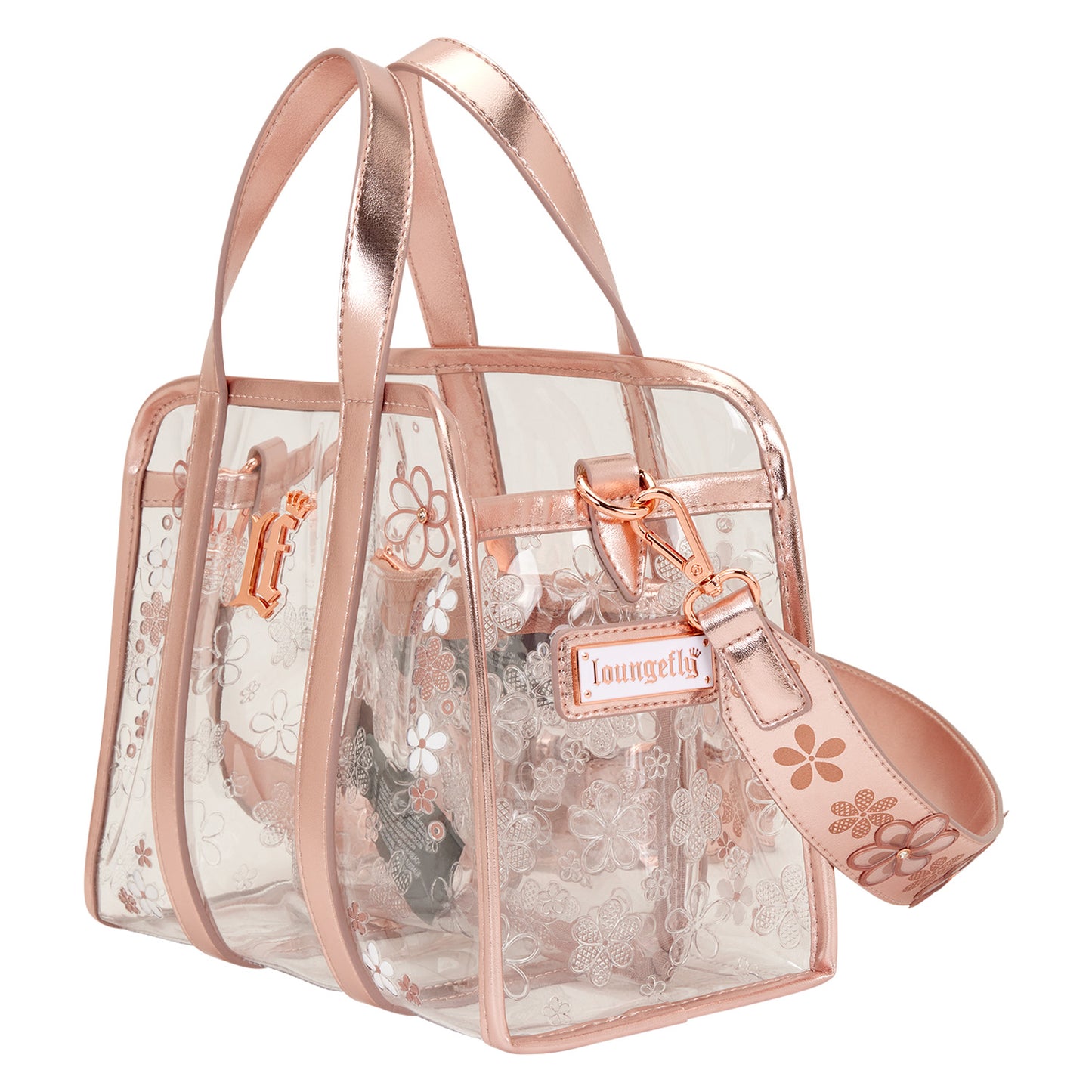 Loungefly Clear Floral Crossbody