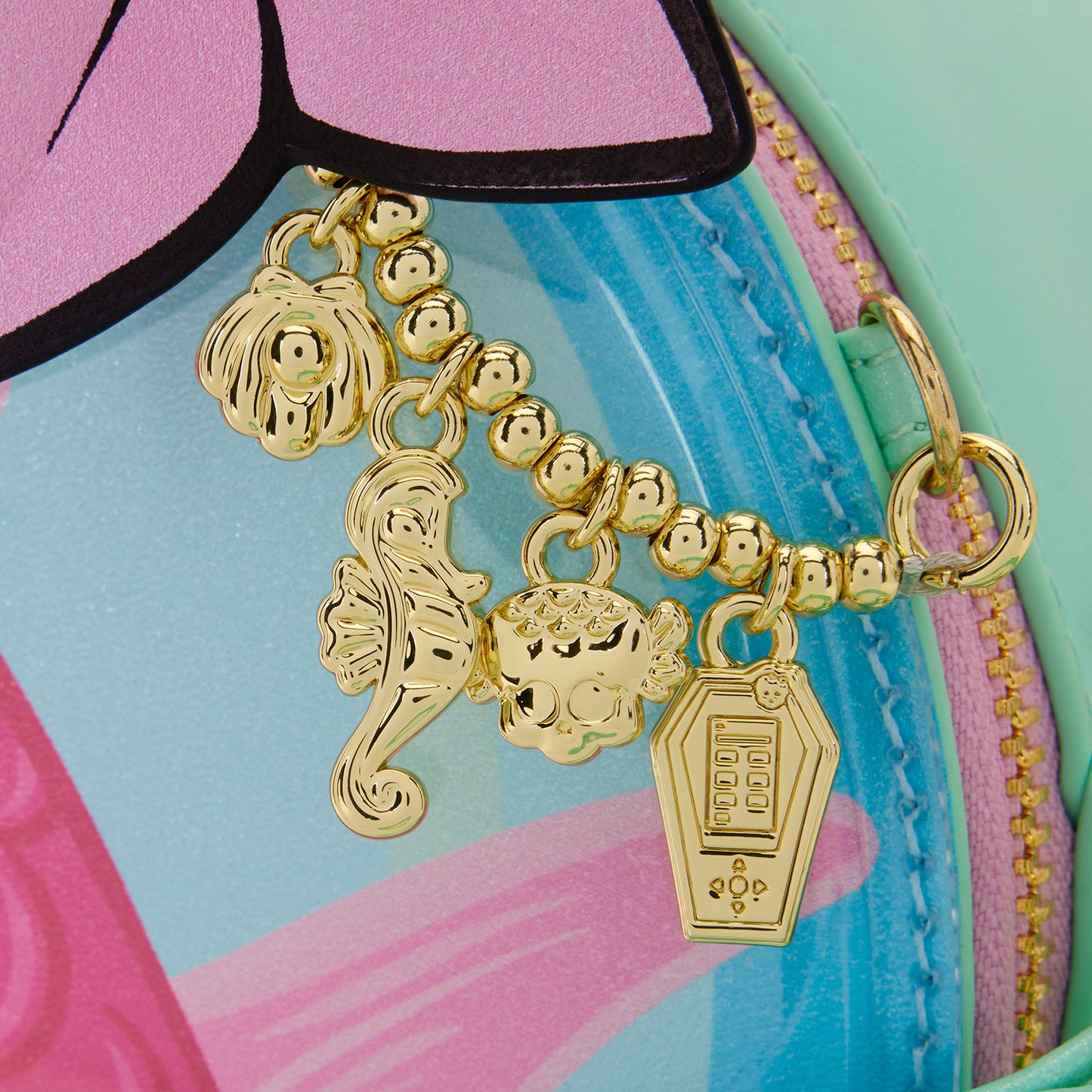 Loungefly Monster High Lagoona Blue 3D Lenticular Crossbody Bag