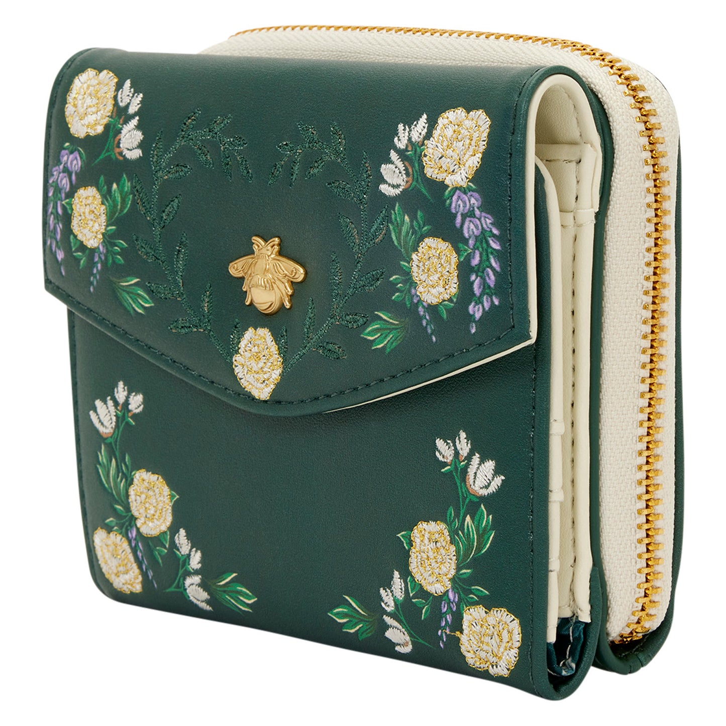 Loungefly Netflix Bridgerton Floral Zip Around Wallet