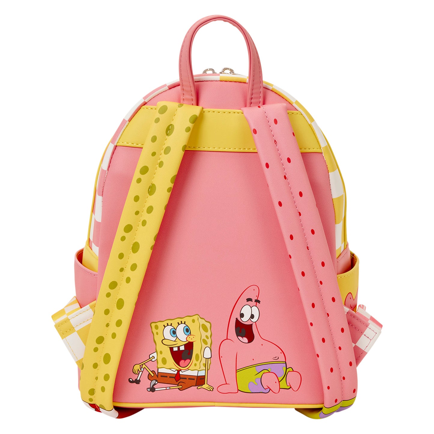 Loungefly Nickelodeon SpongeBob SquarePants & Patrick Star Checkered Mini Backpack