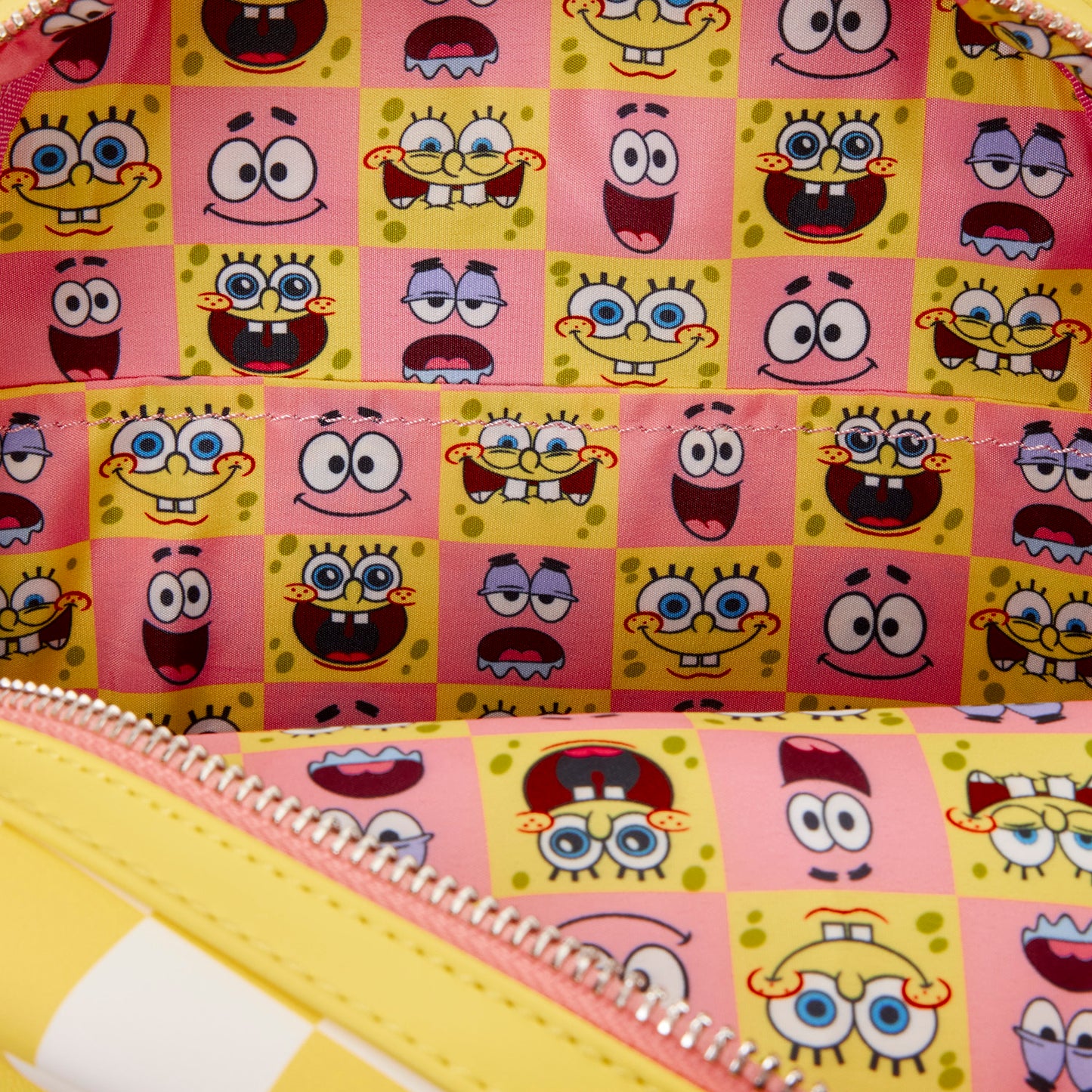 Loungefly Nickelodeon SpongeBob SquarePants & Patrick Star Checkered Mini Backpack