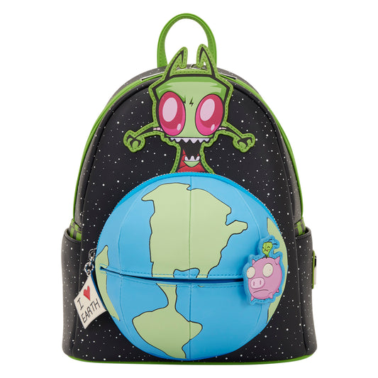 Loungefly Nickelodeon Invader Zim Glow Mini Backpack