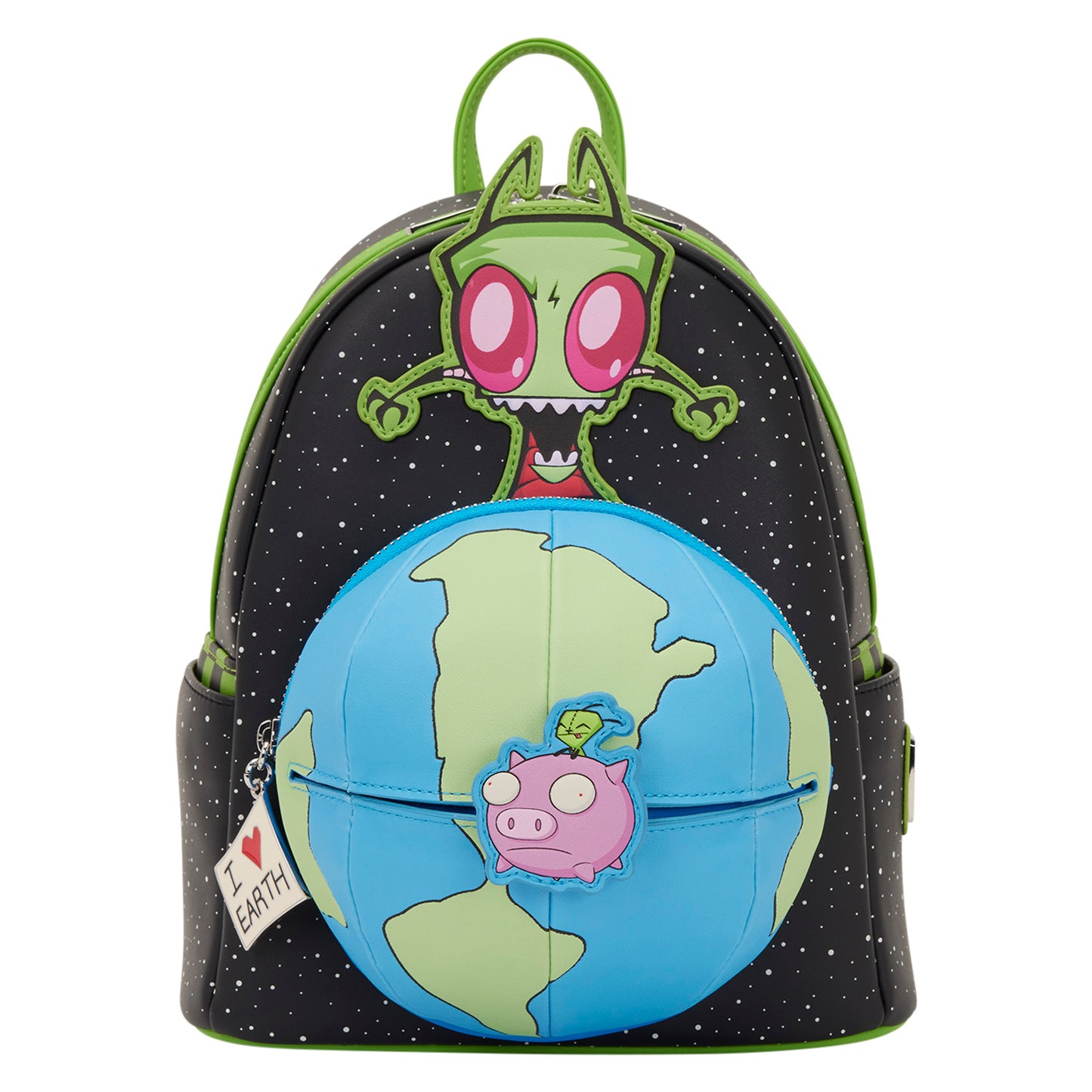 Loungefly Nickelodeon Invader Zim Glow Mini Backpack