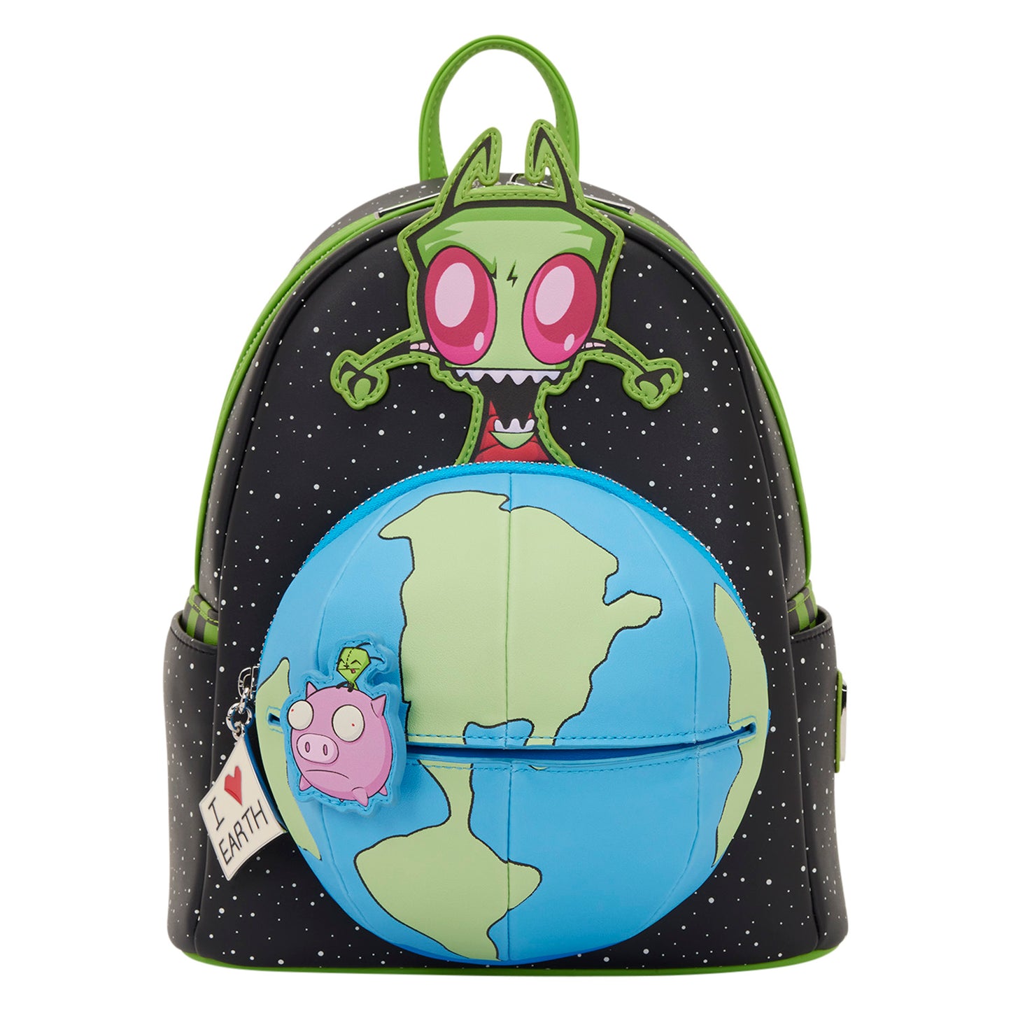 Loungefly Nickelodeon Invader Zim Glow Mini Backpack