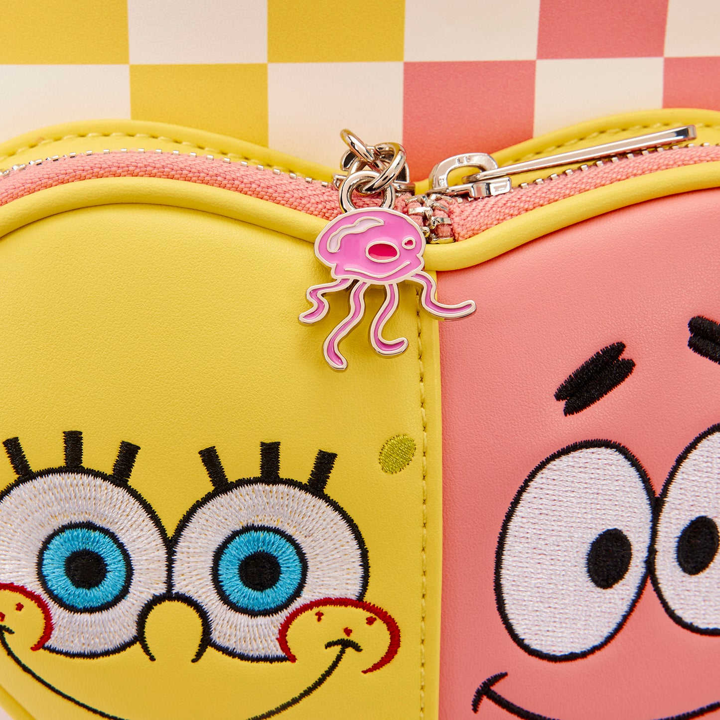 Loungefly Nickelodeon SpongeBob SquarePants & Patrick Star Checkered Mini Backpack