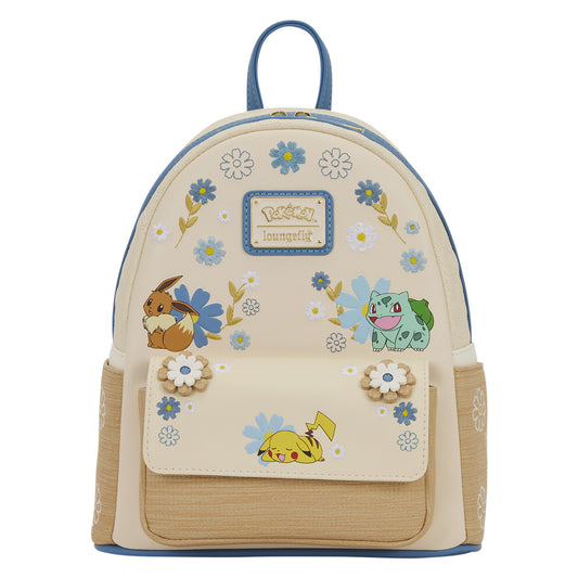 Loungefly Pokemon Floral Mini Backpack