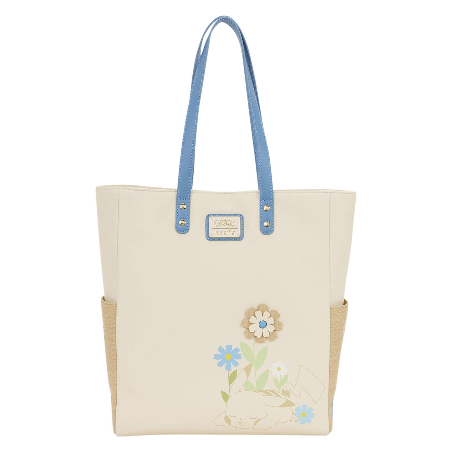 Loungefly Pokemon Floral Tote Bag With Coin Bag