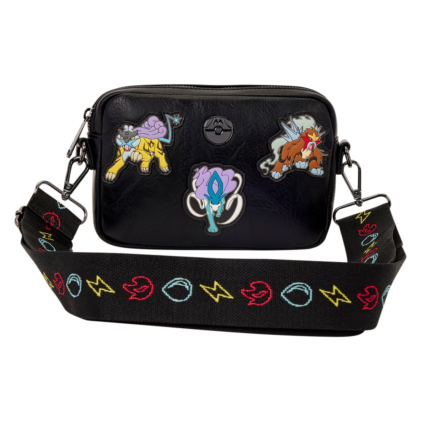 Loungefly Pokémon Legendary Beasts Sling Crossbody Bag with Coin Bag
