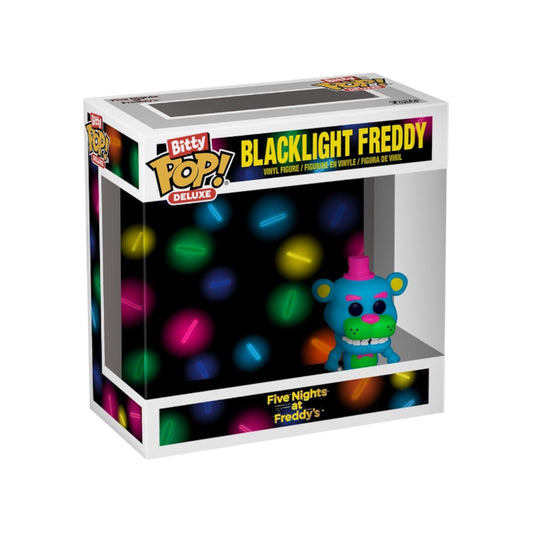 Funko Bitty Pop ! Deluxe FNAF Freddy Blacklight