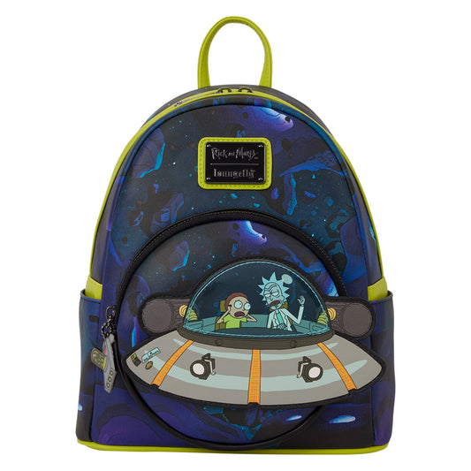 Loungefly Cartoon Network Rick and Morty Space Cruiser Mini Backpack