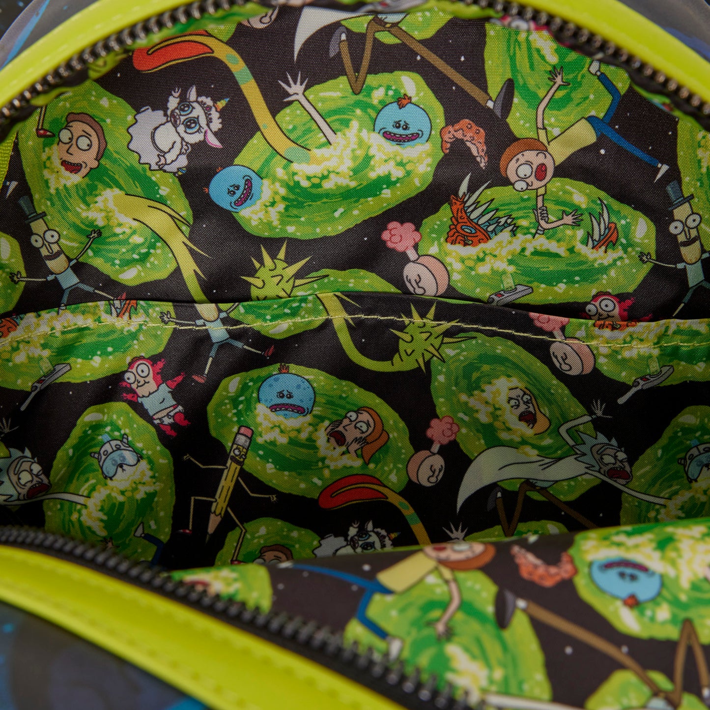 Loungefly Cartoon Network Rick and Morty Space Cruiser Mini Backpack