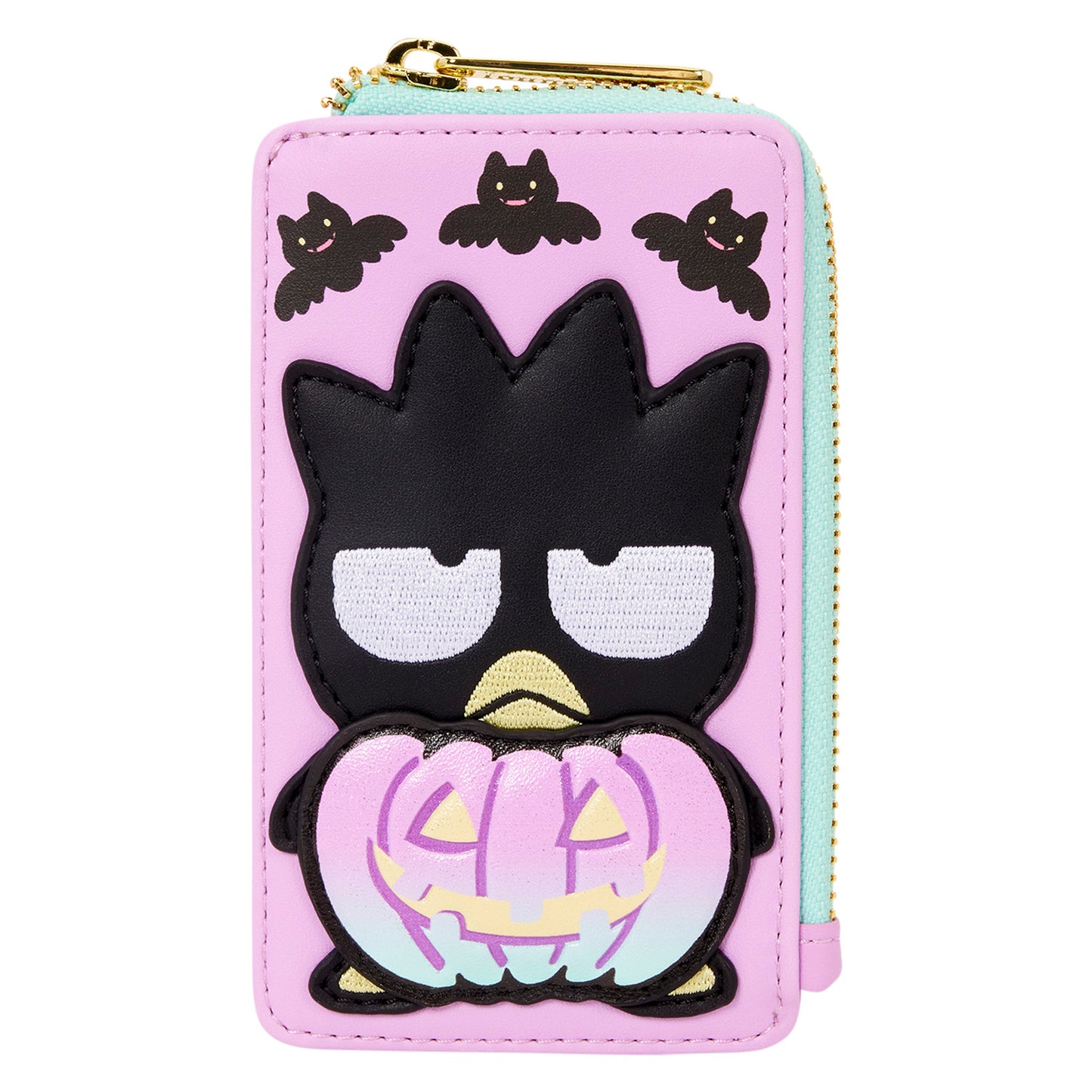 Loungefly Sanrio Badtz-Maru Pumpkin Card Holder