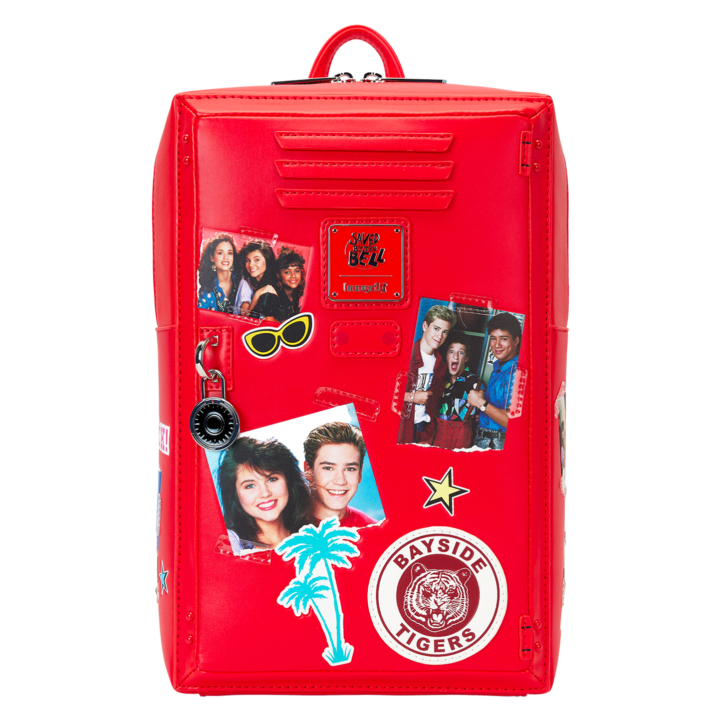 Loungefly Universal Saved By The Bell Locker Backpack