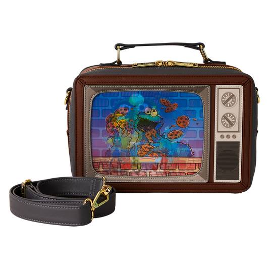 Loungefly Sesame Street Lenticular Retro TV Crossbody