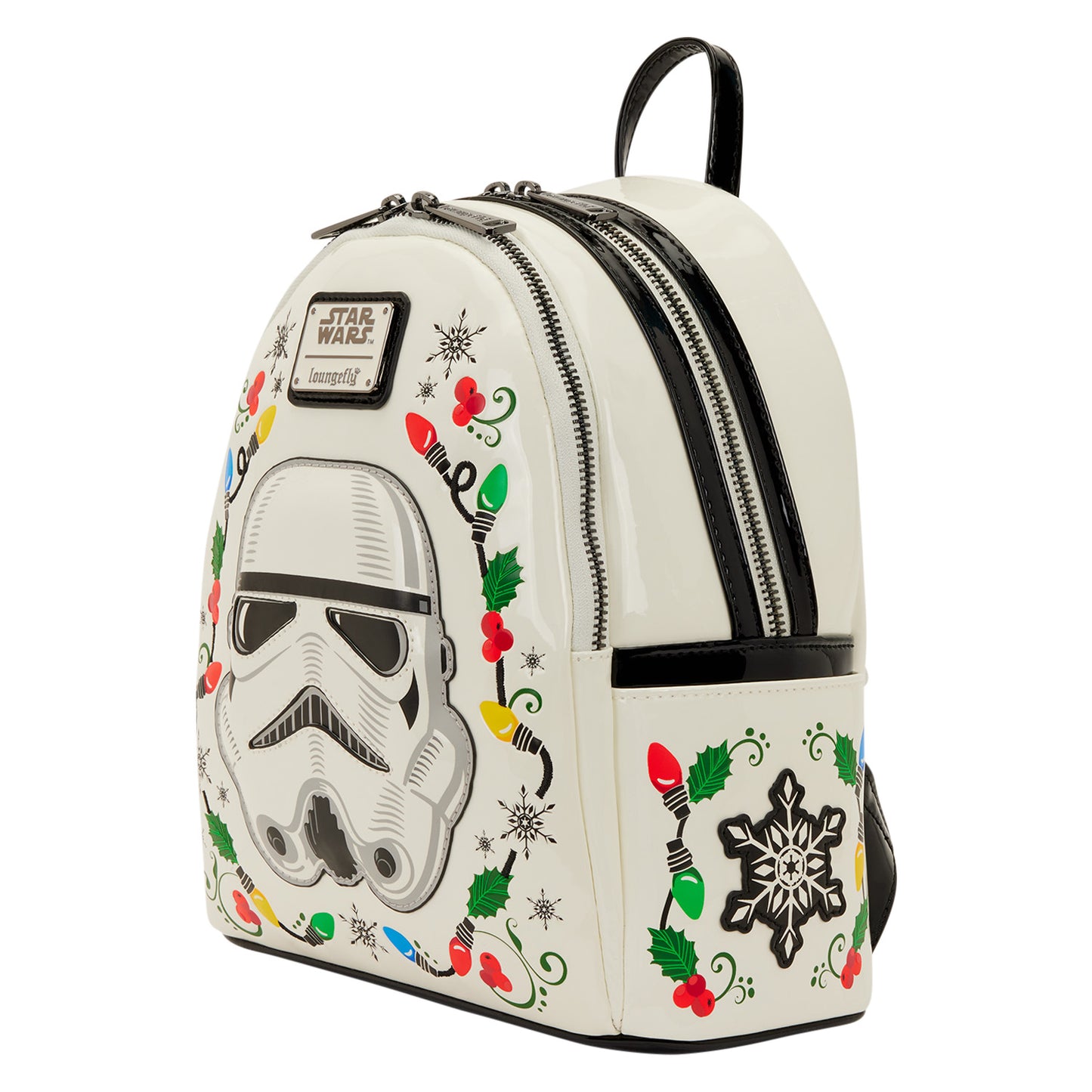Loungefly Star Wars Stormtrooper Holiday Mini Backpack