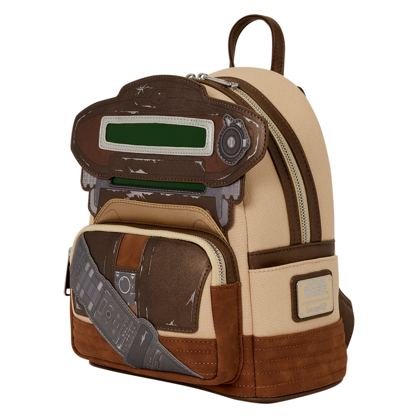 Loungefly Star Wars Most Wanted Boushh Disguise Cosplay Mini Backpack