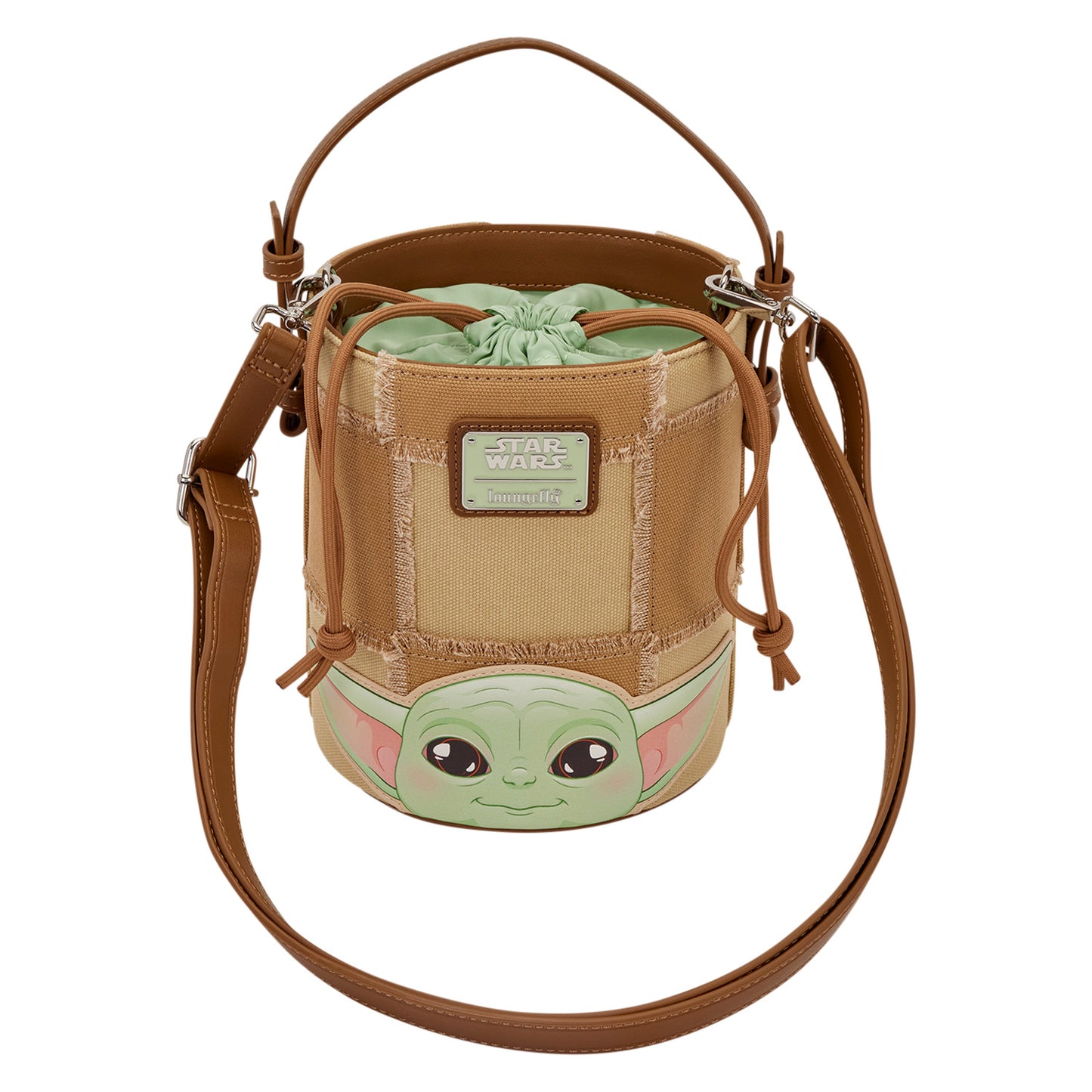 Loungefly Star Wars The Mandalorian Grogu & Anzellan Crossbody