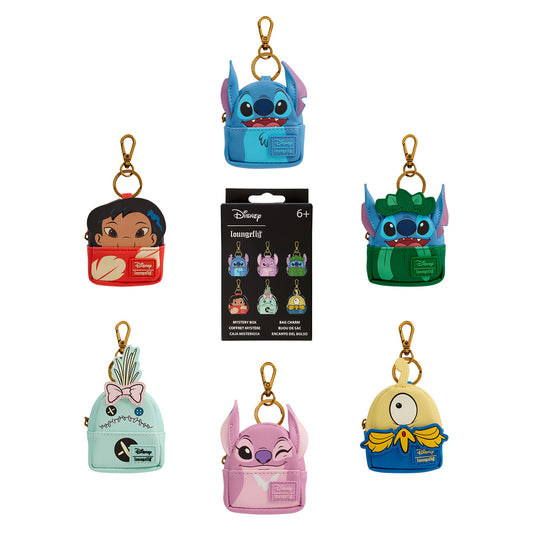 Loungefly Disney Lilo & Stitch Mini Backpack Mystery Bag Charms