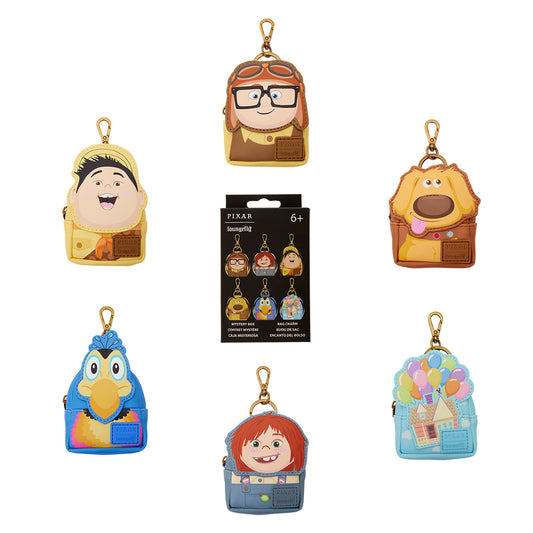 Loungefly Disney Pixar Up Mystery Mini Backpack Keychain Charm