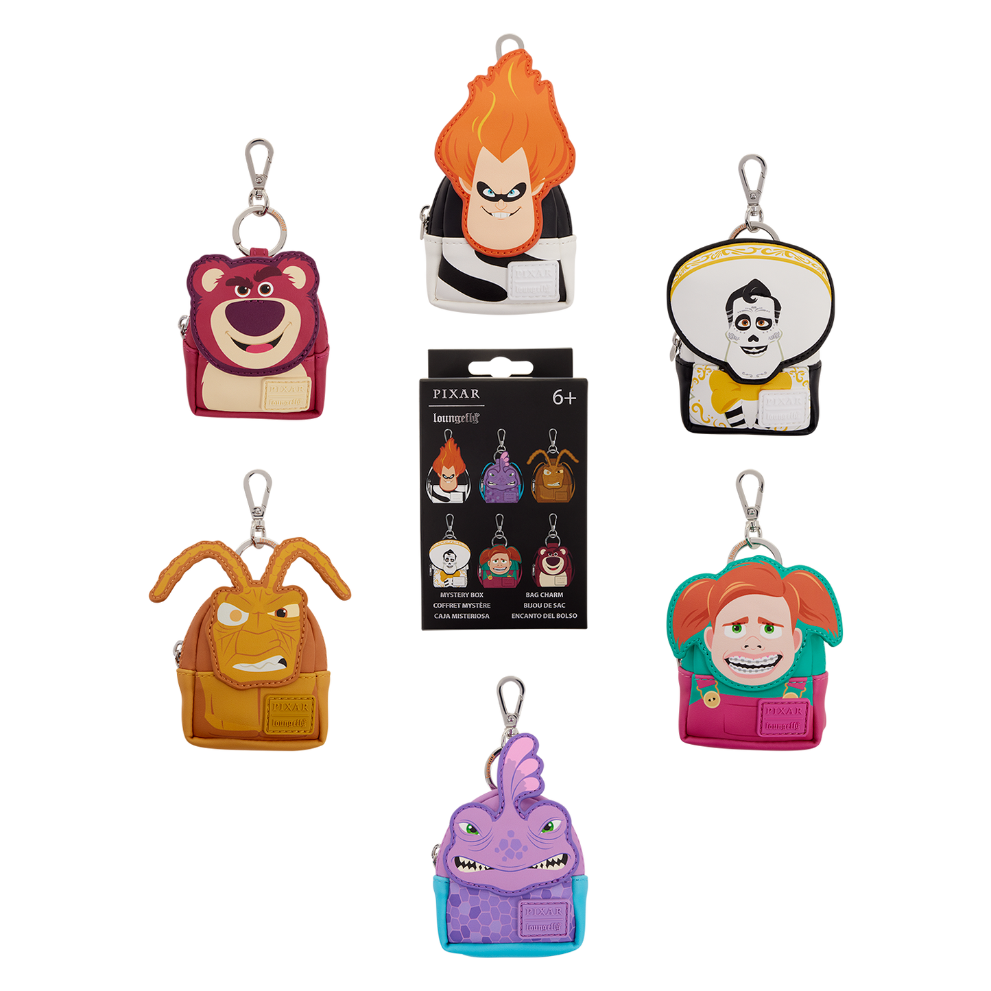 Loungefly Disney Pixar Rivals Mystery Mini Backpack Keychain Charm