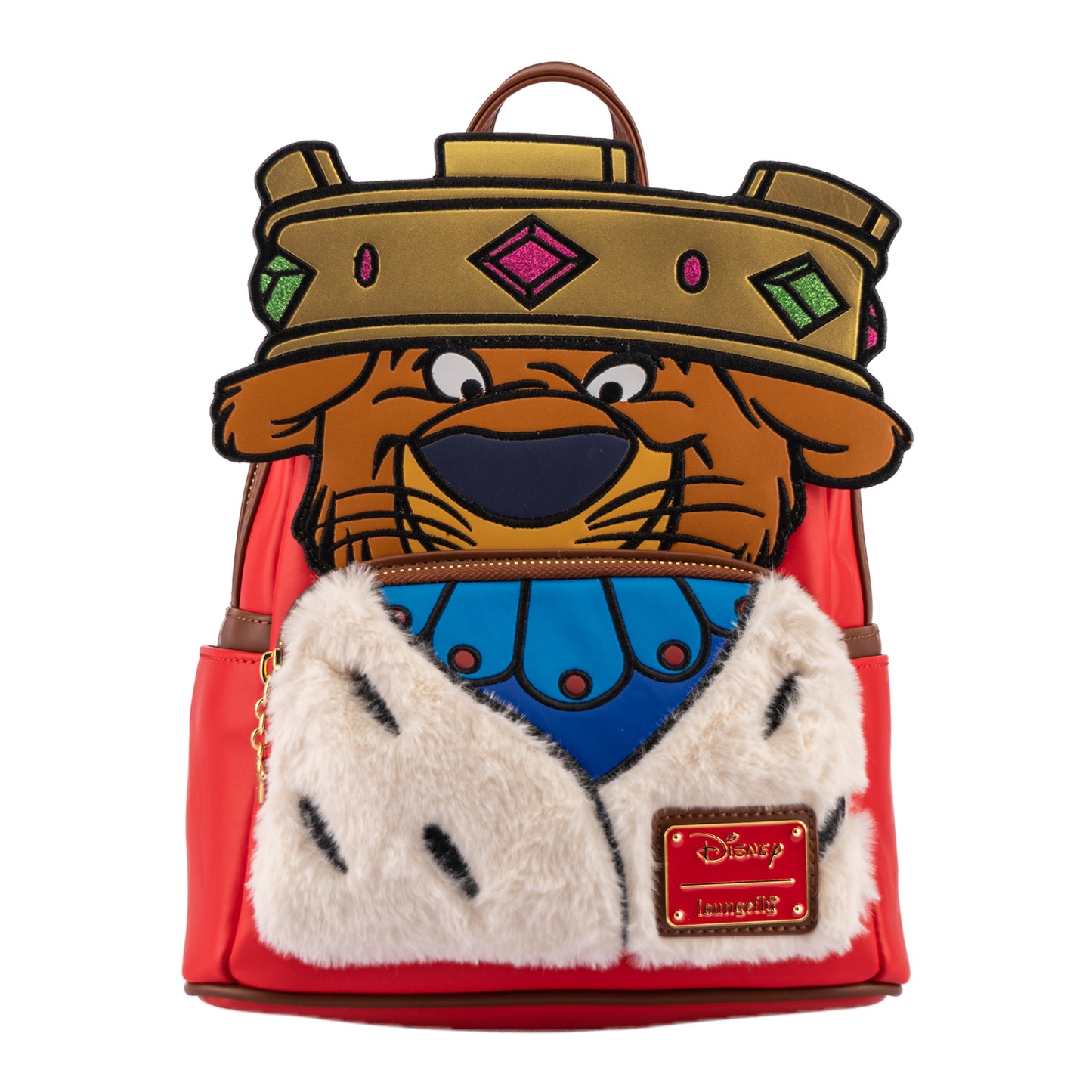Loungefly Disney Robin Hood Prince John Cosplay Mini Backpack