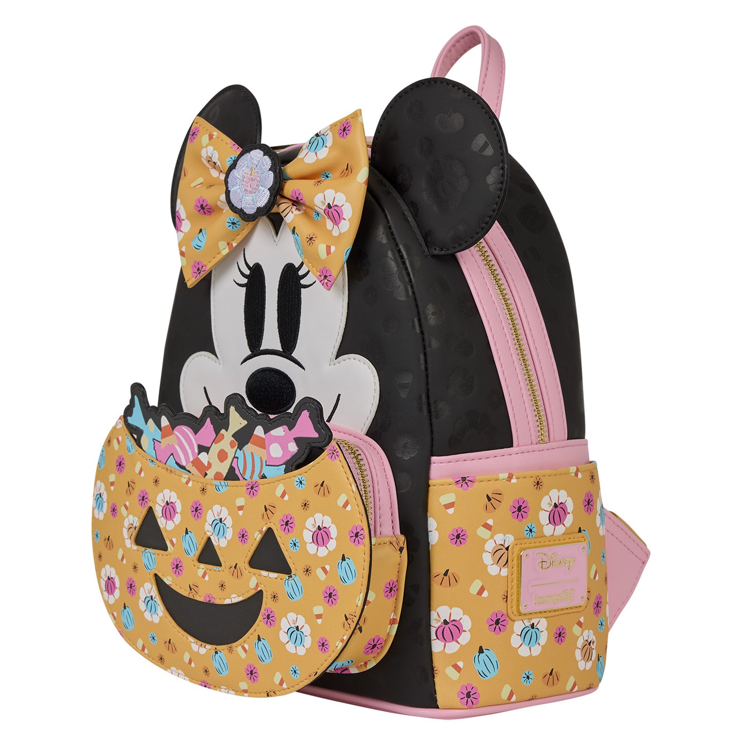 Loungefly Disney Minnie Mouse Pumpkin Mini Backpack