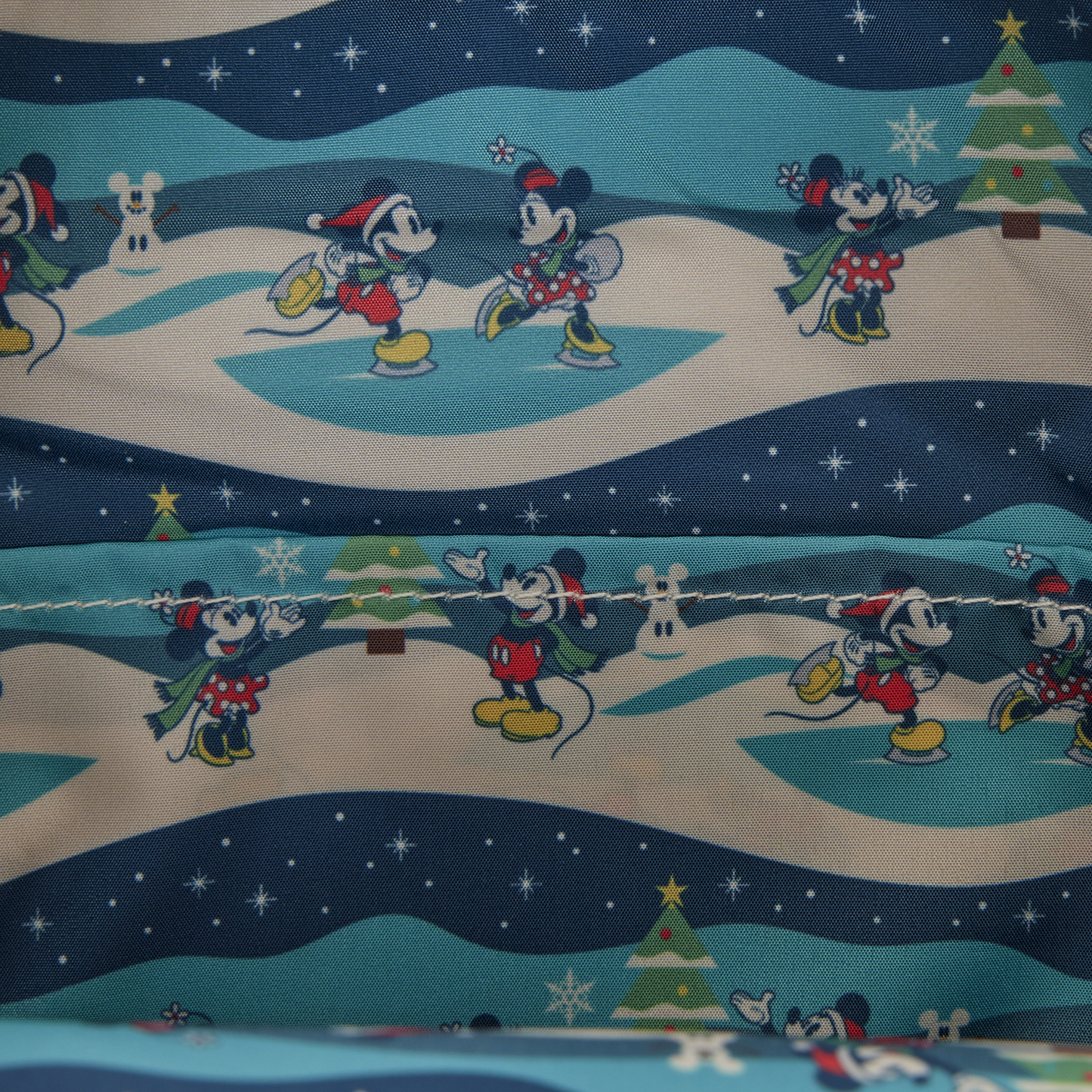 Loungefly Disney Mickey And Minnie Holiday Mini Backpack