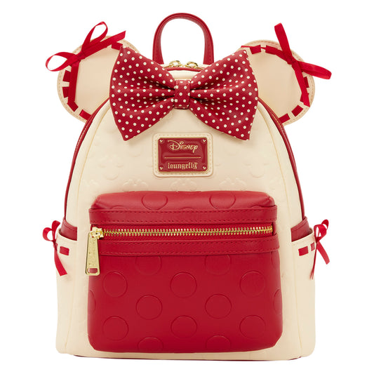 Loungefly Disney Minnie Mouse Rocks The Dots Mini Backpack