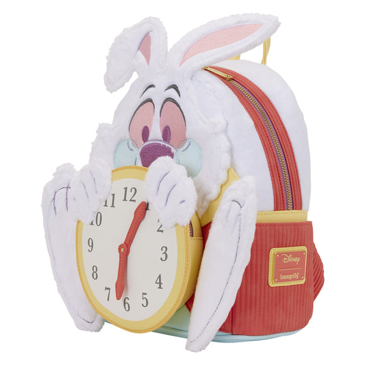 Loungefly Disney Alice In Wonderland White Rabbit Mini Backpack