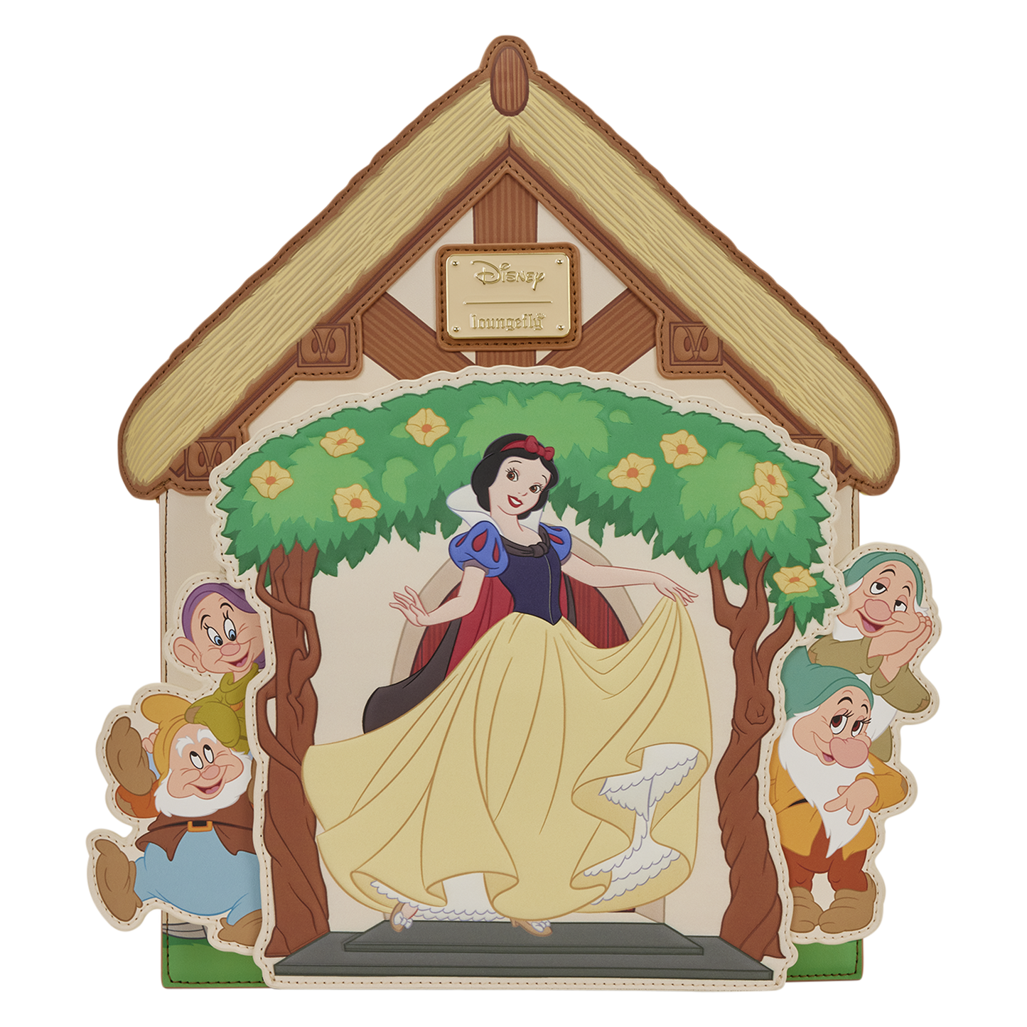 Loungefly Disney Snow White Cottage Mini Backpack