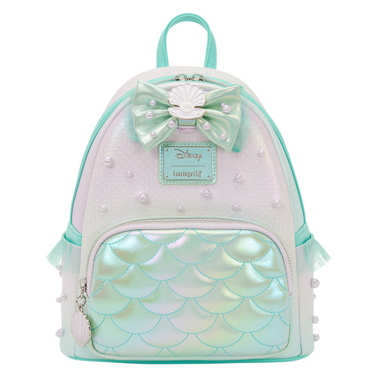 Loungefly Disney The Little Mermaid Iridescent Pearl Mini Backpack