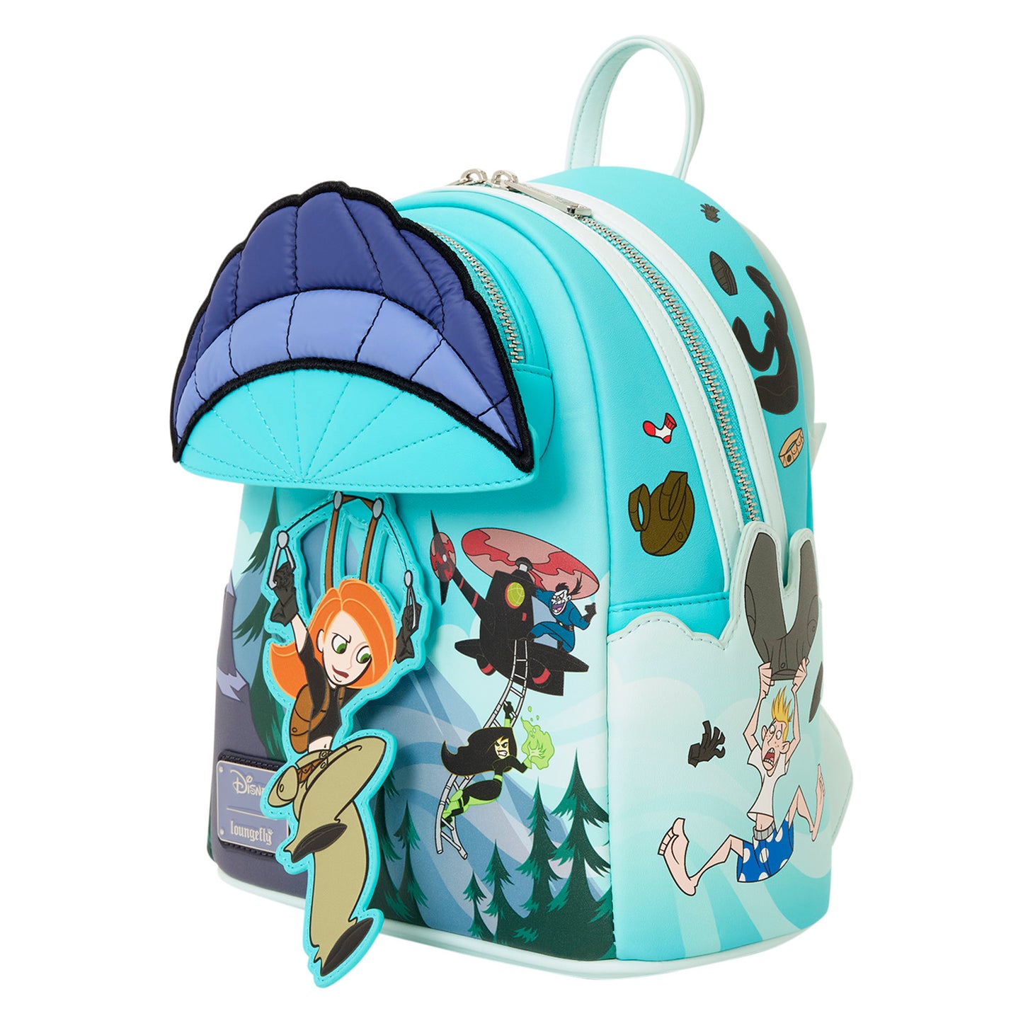 Loungefly Disney Kim Possible Paragliding Mini Backpack