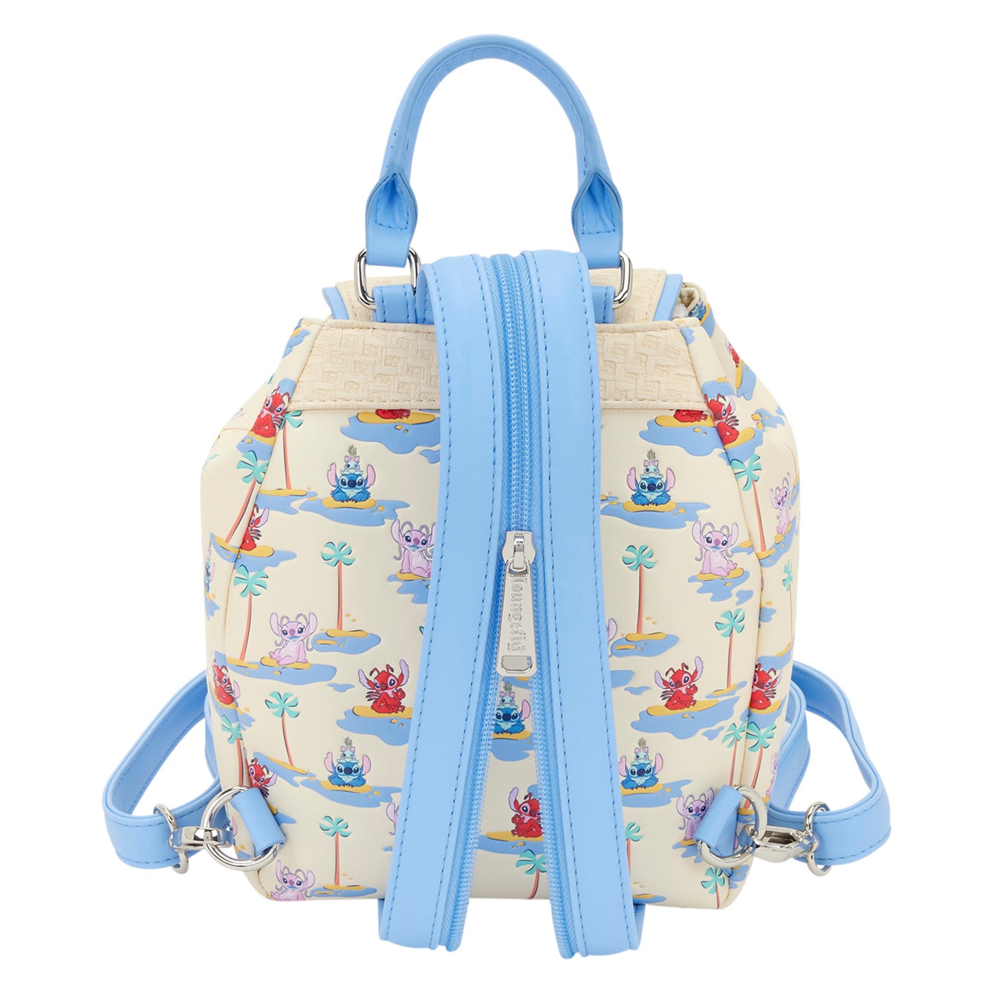 Loungefly Disney Lilo & Stitch Stitch, Angel, & Leroy Micro Mini Backpack