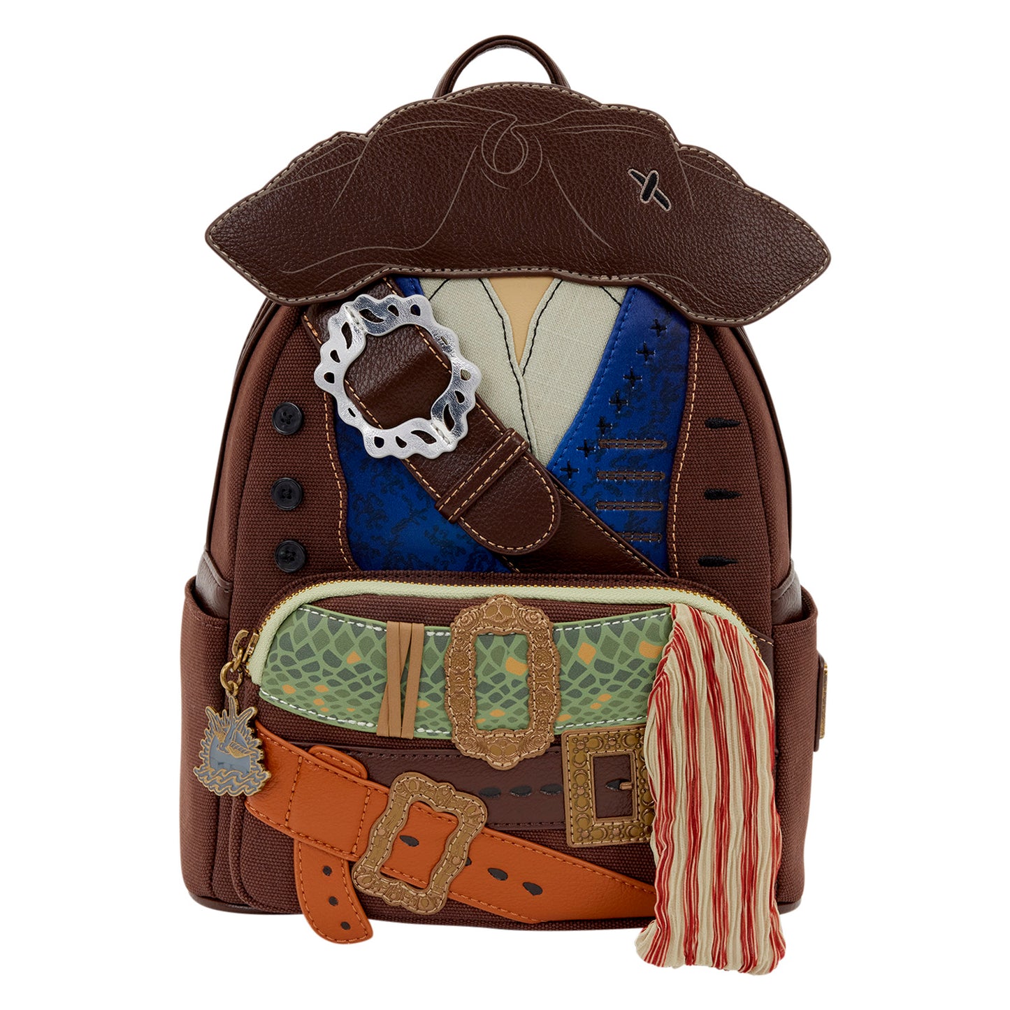Loungefly Disney Jack Sparrow Cosplay Mini Backpack