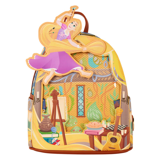 Loungefly Disney Tangled Rapunzel Painting Mini Backpack