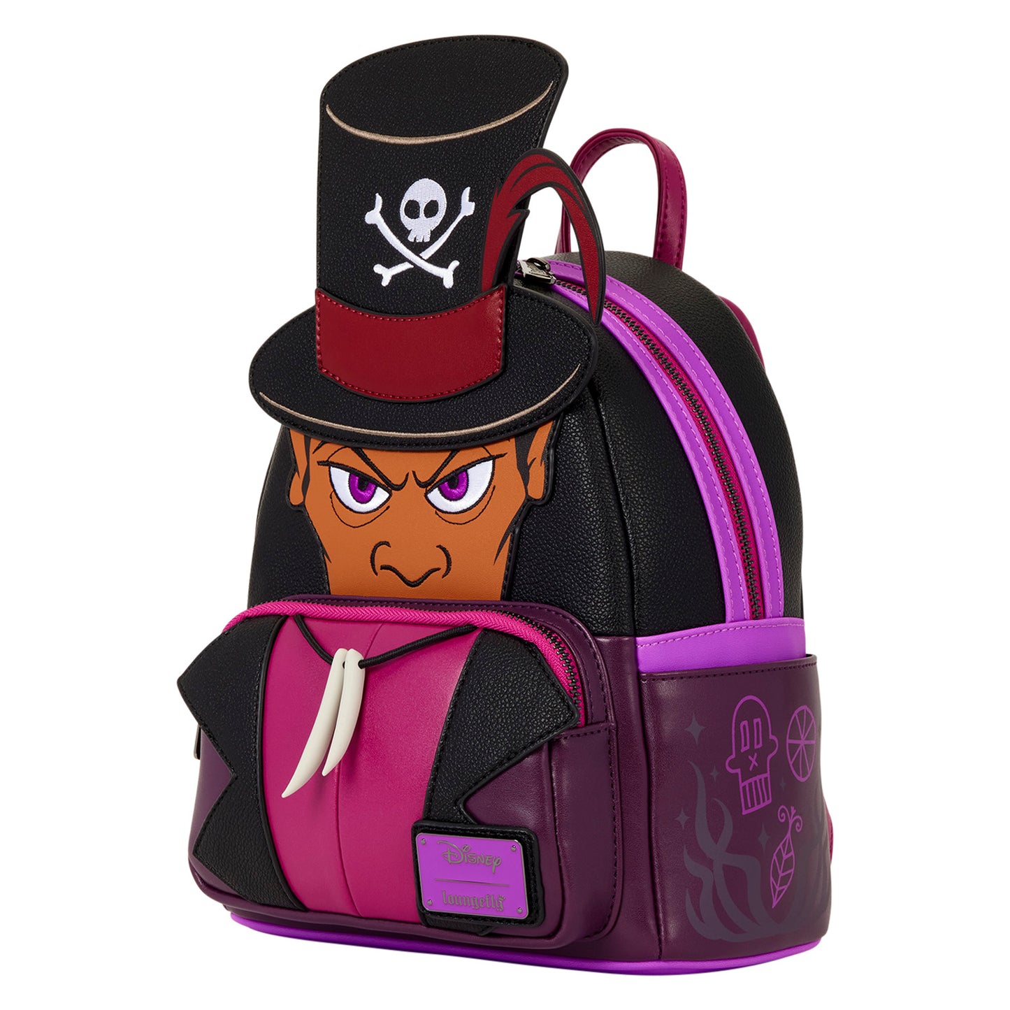 Loungefly Disney Princess & the Frog Dr. Facilier Cosplay Mini Backpack