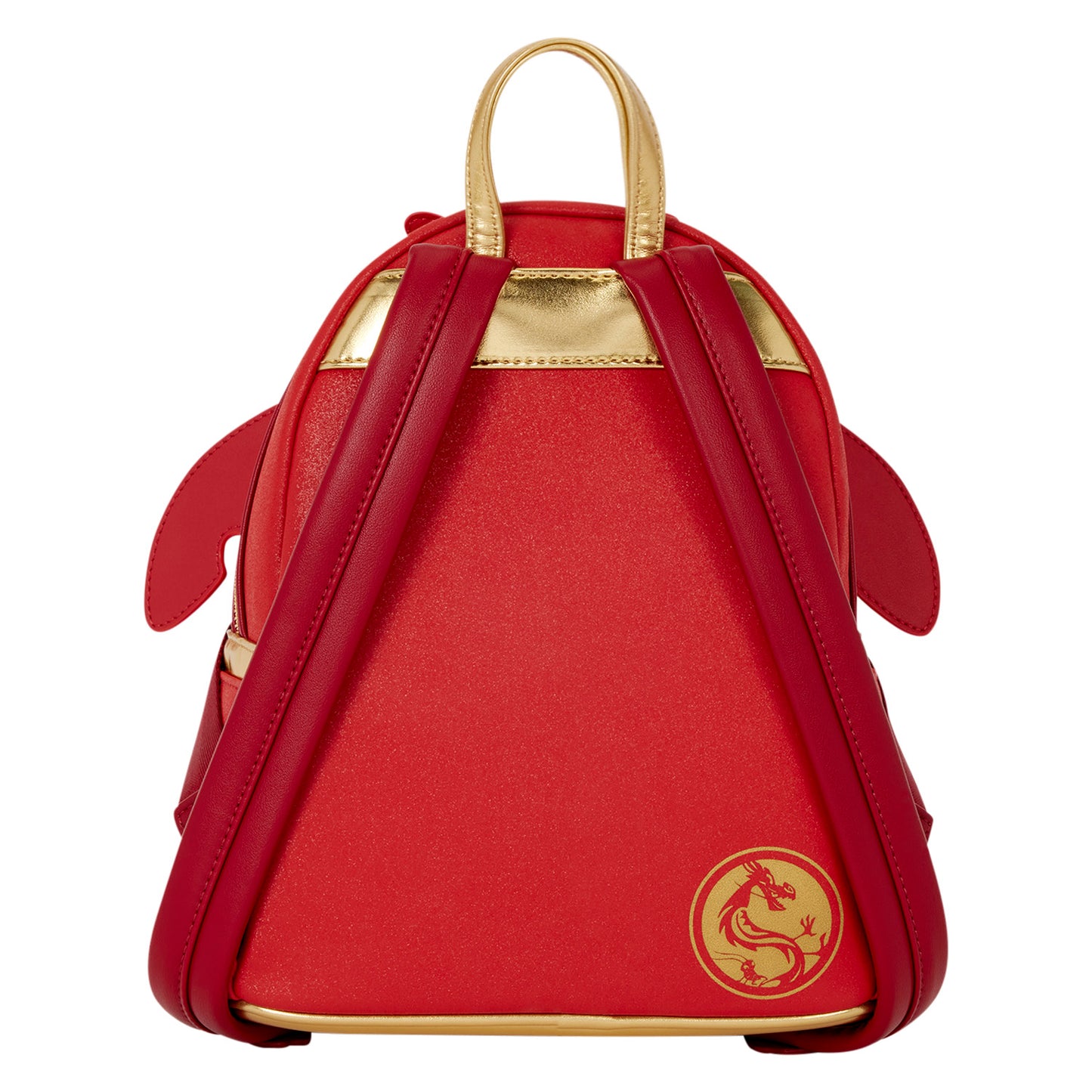 Loungefly Disney Mulan Mushu Glitter Cosplay Mini Backpack