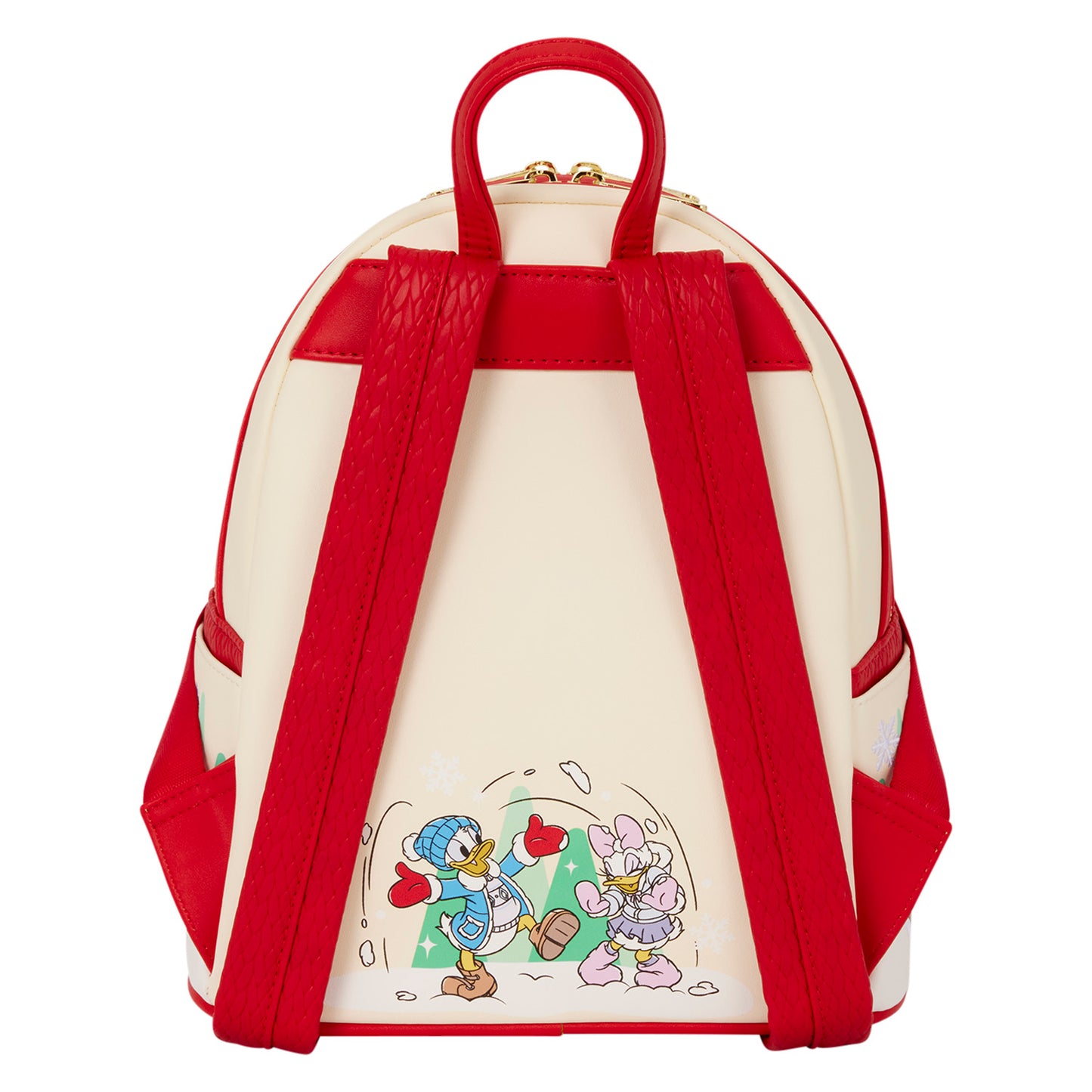 Loungefly Disney Mickey & Friends Ice Skating Mini Backpack with Headband Holder