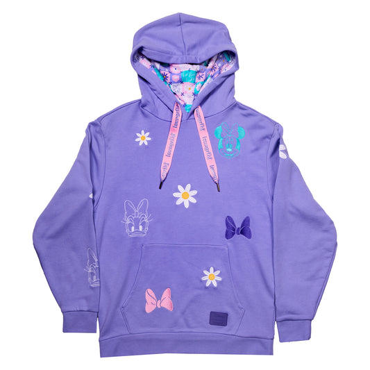 Loungefly Disney Daisy Duck 85th Anniversary Unisex Hoodie