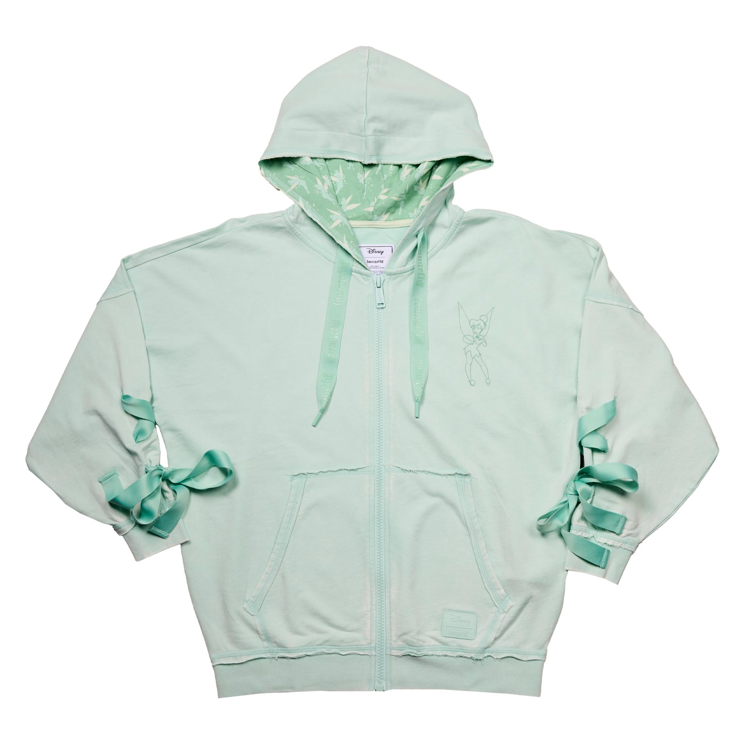 Loungefly Disney Tinker Bell Unisex Zip Hoodie