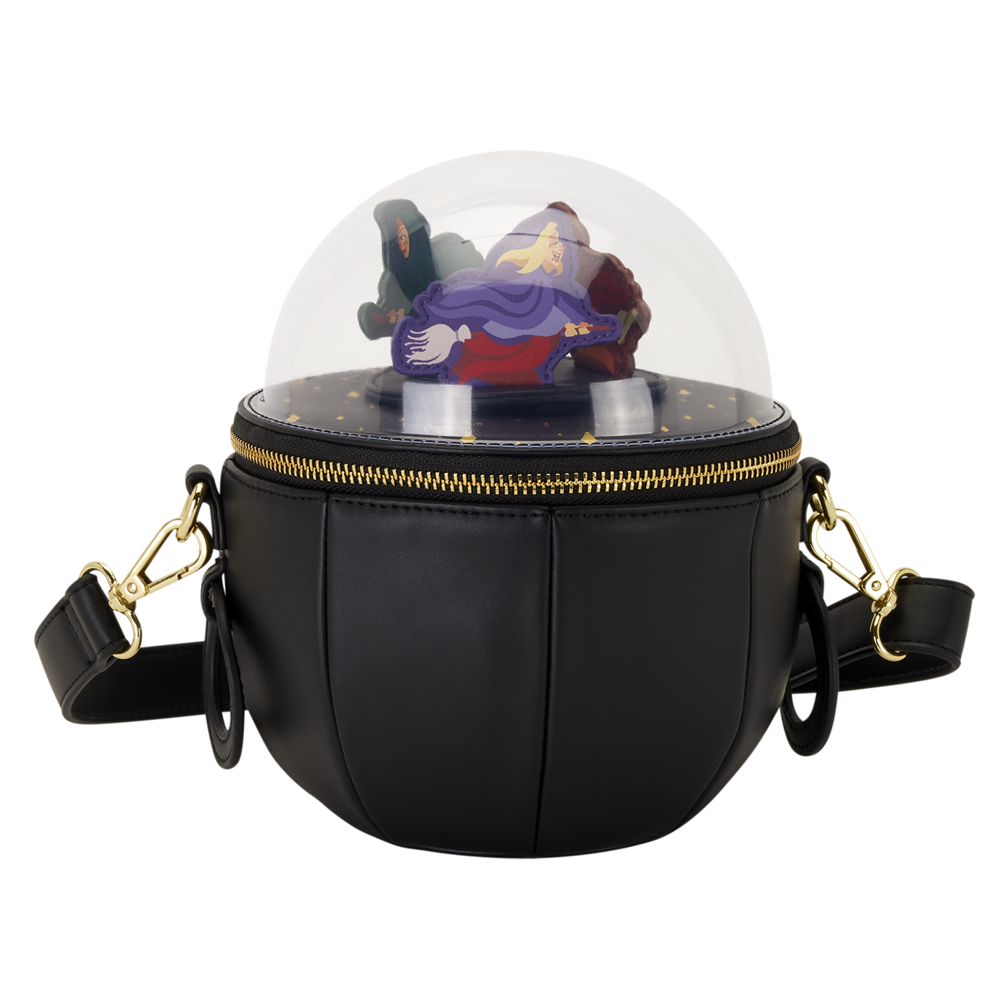 Loungefly Disney Hocus Pocus Sanderson Sisters Flying Dome Crossbody