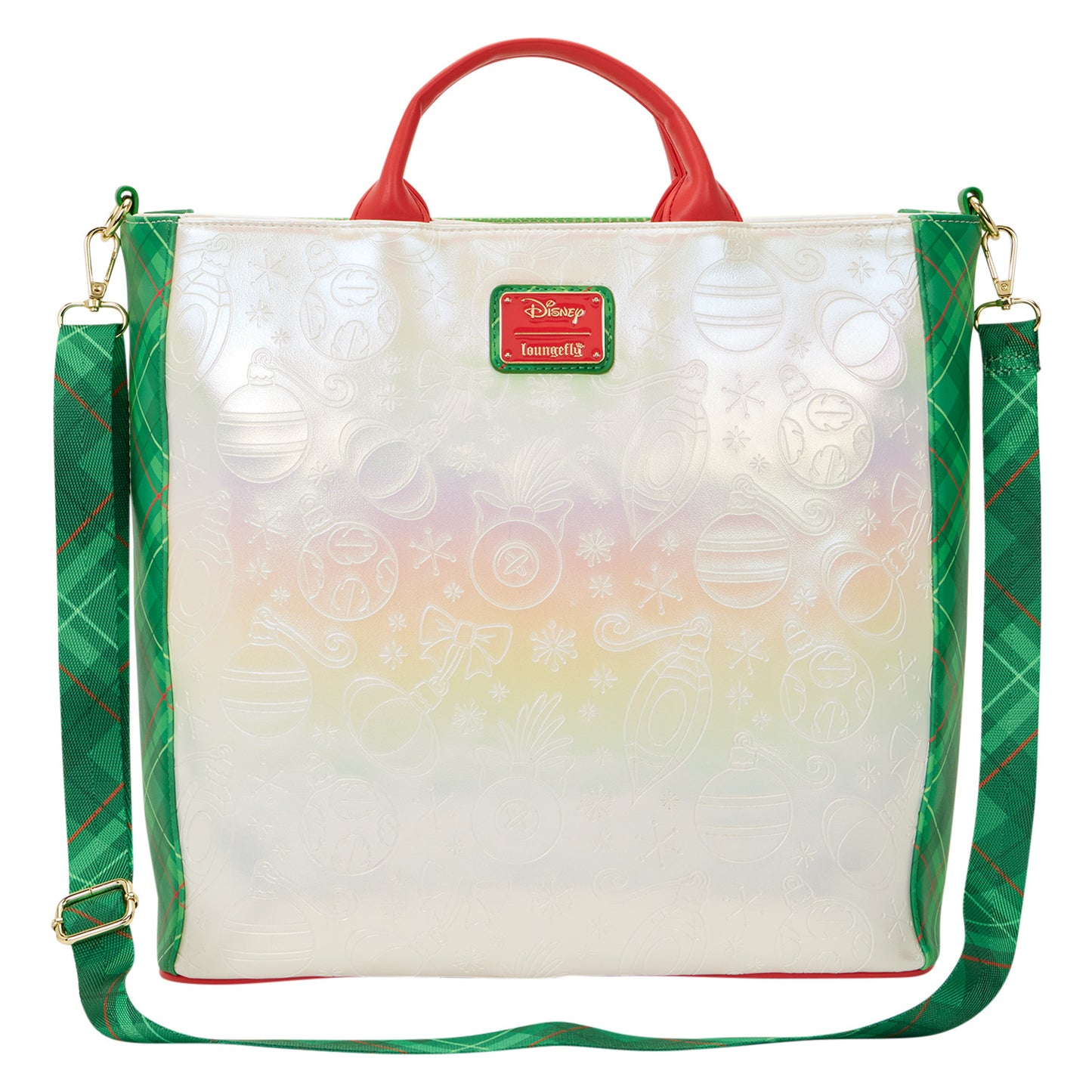 Loungefly Disney Lilo And Stitch Holiday Tote Bag